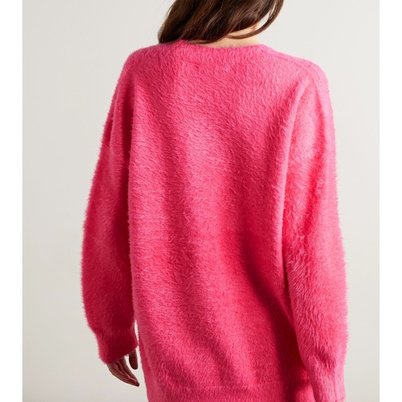 ALICE + OLIVIA Barry oversized brushed knitted cardigan Size Medium 💖 - Picture 10 of 10